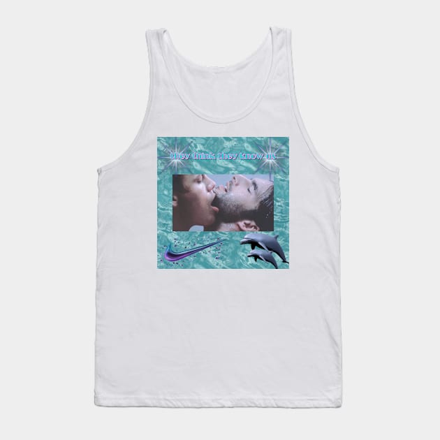 Love in the Shower Tank Top by DestroyMeDaddy